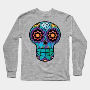 Sugarskull Graffiti Long Sleeve T-Shirt